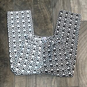 Birdies Black and White Patterned jeans